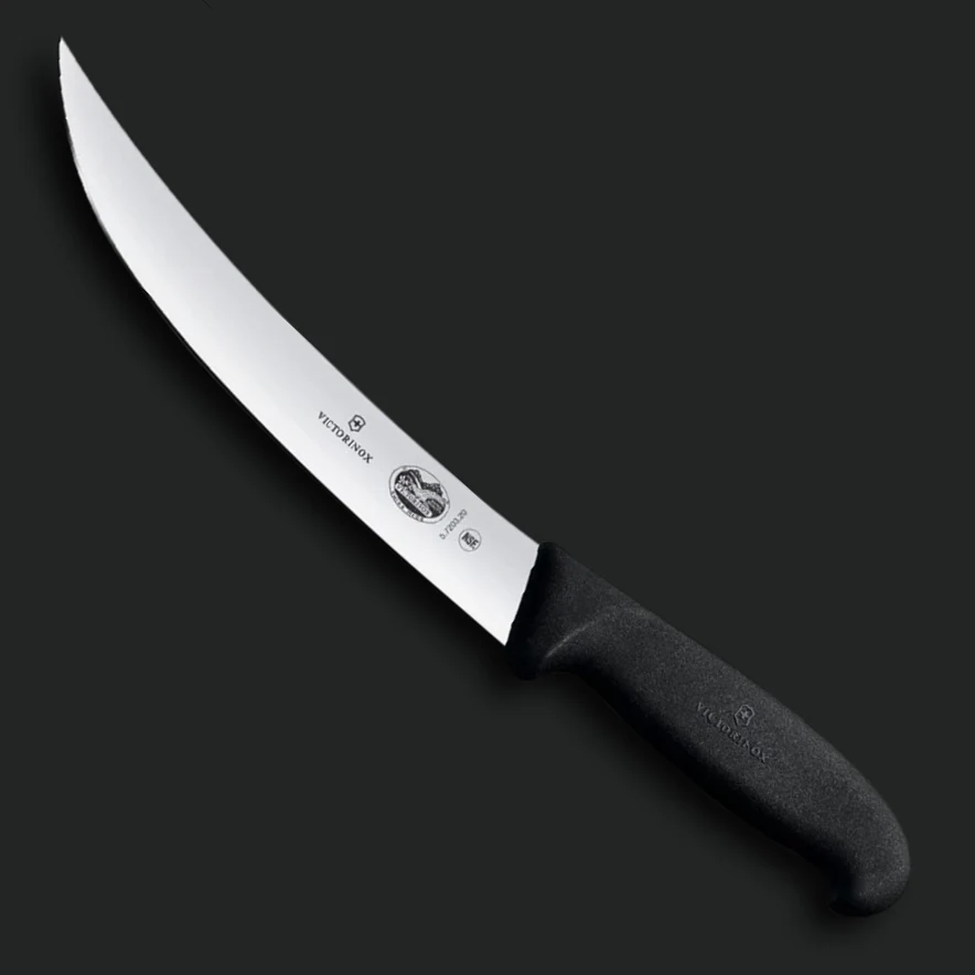 Victorinox 8" Breaking Knife w/ Black Fibrox Handle - Image 3